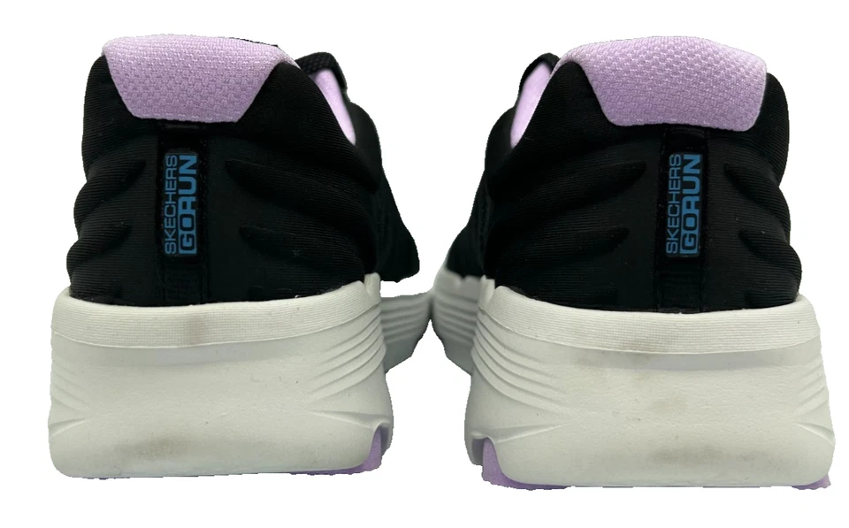Skechers Women's Go Run 7.0 Driven Lace Up Shoes Black/Purple Size:9.5 162R - Image 4 of 4