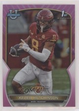 2022 Bowman U Chrome Pink Refractor Xavier Hutchinson #32 n1u