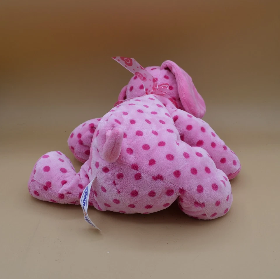 DOGGY DOTS Cachorro Perro Mary Meyer Peluche Rosa Lunares Lovey 12" Peluche Foto 3 de 4