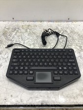 FULLY TESTED Rugged Mountable Keyboard by iKey -- Model: SL-86-911-TP-USB-P