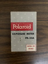 Polaroid Exposure Meter PR-23A New in Box Vintage Camera Accessory