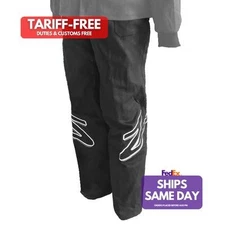Zamp R01P003XXL, One Black Nomex Pant Sin Fits gle Layer Black Xx-Large Performa