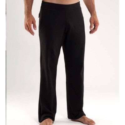 Lululemon Kung Fu Pants Men's Large Black Stretch Athletic Relaxed Fit