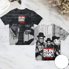 RUN DMC band Album graphic 3D AOP Unisex Shirt All Size R479