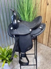 🌵13" ABETTA  Light Weight YOUTH / KIDS Western Trail Horse Saddle 🌵