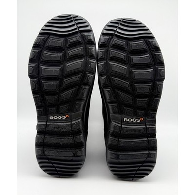 Bogs Mens Bozeman Mid Boots US 10 EU 43 Black Waterproof  display picture 3