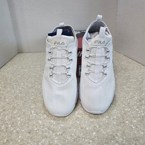 Fila Memory Skyway 2.0 Air Mesh Sneakers White Women's Size 8.5 Wide Width