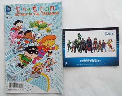 WONDERCON 2016 DC Comics TINY TITANS 2 Return To The Treehouse + PROMO ...
