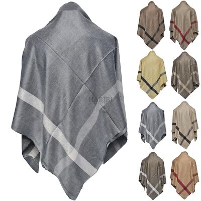 Unisex Premium Arabische Kopf Schal Ghutra Arafat Wrap Kashmiri Keffiyeh Yas