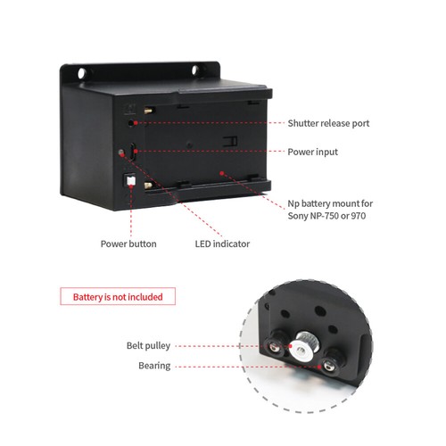 Konova New Motorized System KMS-S3 Wireless Bluetooth for Live Motion Timelapse - Picture 8 of 12