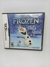 Frozen Olaf's Quest Nintendo DS Replacement Case And paperwork Only