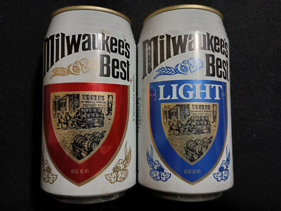 Collectible empty beer cans - Gettelman Brewery - # - lot of 2