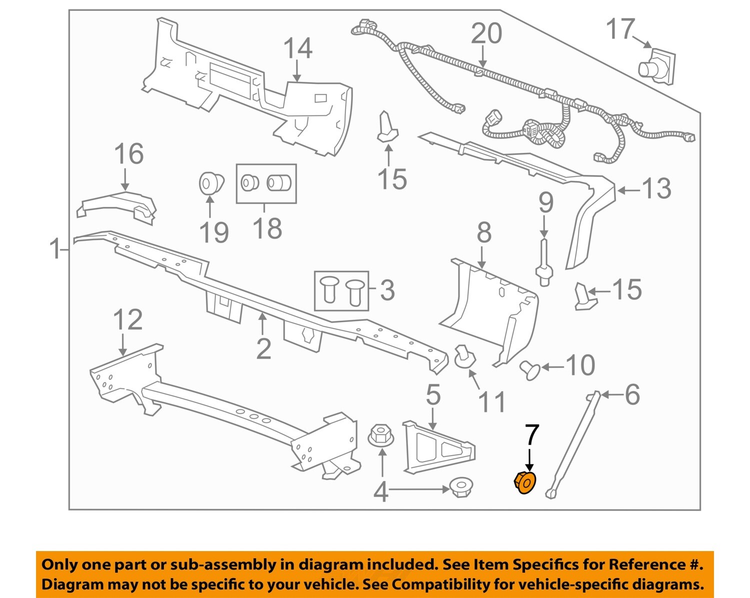 GM OEM Door Side Rear View Mirror-Mirror Assy Nut 11508277 | eBay 