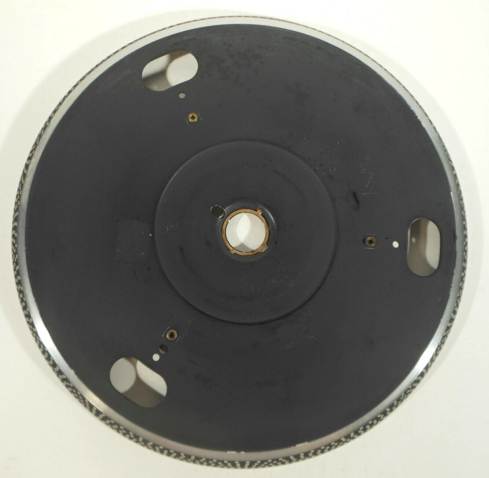 DUAL 1264 PLATTER & MATT  XLNT CONDITION! TURNTABLE PARTS OR REPAIR - Image 3 of 4