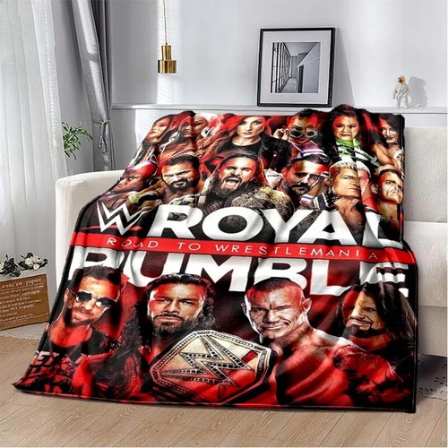 Wrestling Entertainment WWE Printed Comfortable Soft Blanket Travel Gift Blanket - 第 32/54 張圖片