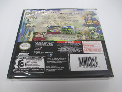 Atelier Annie: Alchemists of Sera Island (Nintendo DS, 2009) for