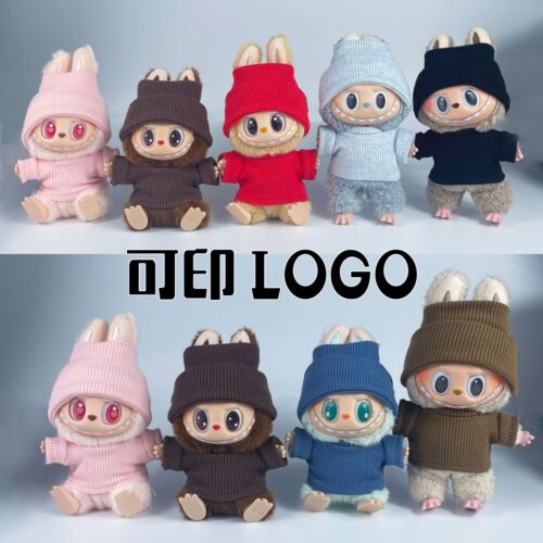 Juego de ropa hecha a mano para muñecas de peluche The Monsters sin juguetes - Imagen 23 de 23