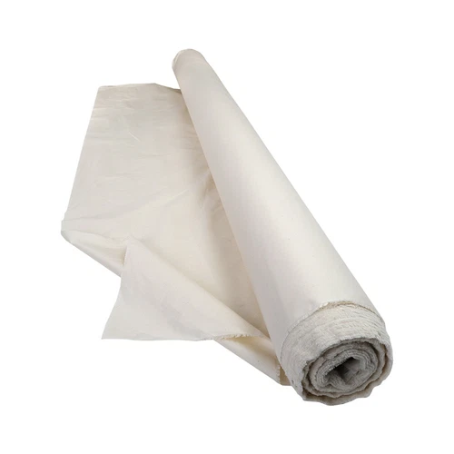 WAXED COTTON CAMBRIC FEATHER PROOF TICKING UPHOLSTERY SOFT FURNISHING