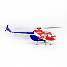Roban RTF 450Size MBB BO-105 Red Bull paint RC Helicopter 4 blades X2 Model