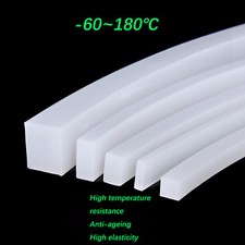 sealing strip square-shaped 4-30mm lengths 1-10m silicone strip seals waterproof