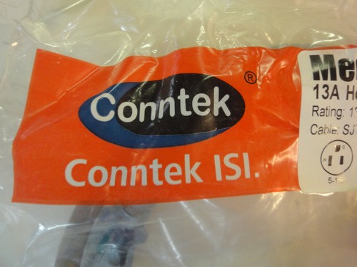 Juego de cables Conntek ISI Med Power 13A grado hospitalario 13A 125V 3 ft NUEVO 25168 - Imagen 3 de 6