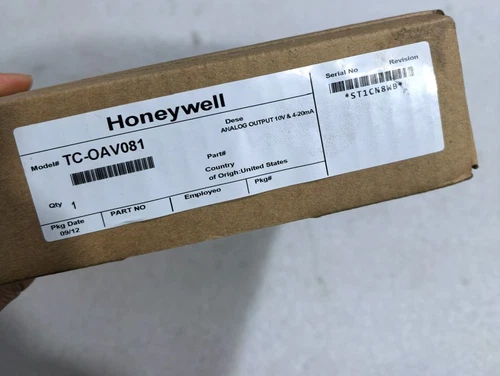 One New Honeywell TC-OAV081 TCOAV081 Analog Output Module Expedited Shipping - Picture 1 of 1