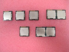 LOT OF 8 VARIOUS INTEL CORE CPU