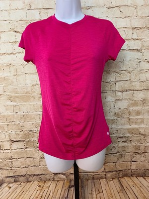 ruched yoga top