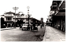 Berli Jucker & Co Building Bangkok Thailand 1930s Street View RPPC Photo Gevaert