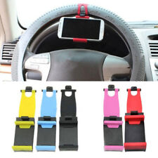 Universal Car Phone Holder For Steering Wheel Car Navigation Handlebar Bracket