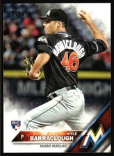 2016 Topps Kyle Barraclough  Rookie  #519 Miami Marlins