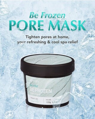 Aperire Spa Relief Be Frozen Pores Clay Mask Deep Cleansing Facial Mud Cooling