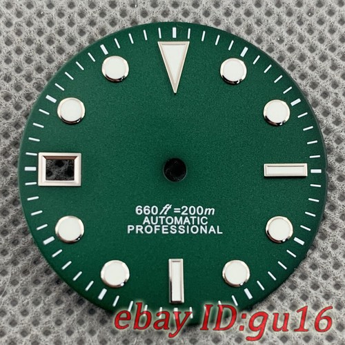 Reloj de 29 mm esfera y manecillas ajustadas movimiento NH35 9 en punto corona reloj para zurdos - Imagen 45 de 68