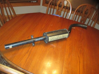 Vintage NOS Bosal#105-891,VW#843253127 1972-75 Audi 80,Fox Rear Muffler Assembly