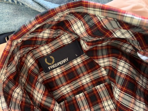 Camisa Fred Perry con cuello abotonado talla M pecho 42 Mod - Imagen 5 de 5