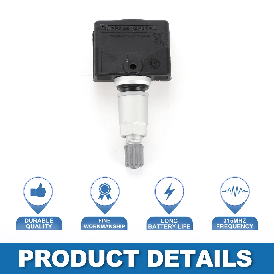 Pieza de 1 Sensor de Presión de Neumáticos Nº31200923 apto para Volvo XC90 2003-2014 Foto 4 de 4