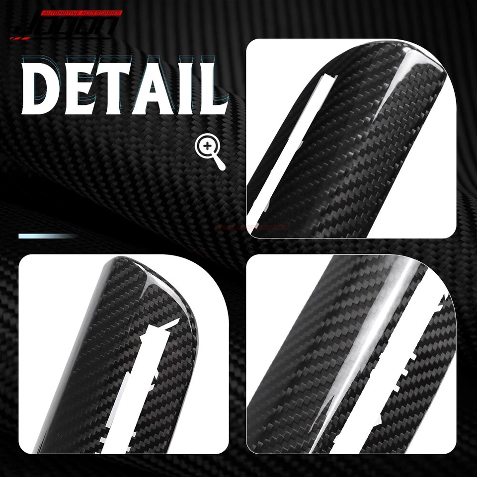 Cubierta de placa de reposacabezas de carbono seco para Lotus Emira Coupe GT4 V6 2022-2024 Foto 3 de 4