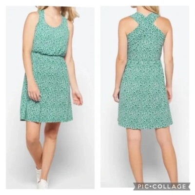 NWOT Stitch Fix Kaileigh Tasha Knit Dress Sleeveless Floral Green Size  Small S | eBay