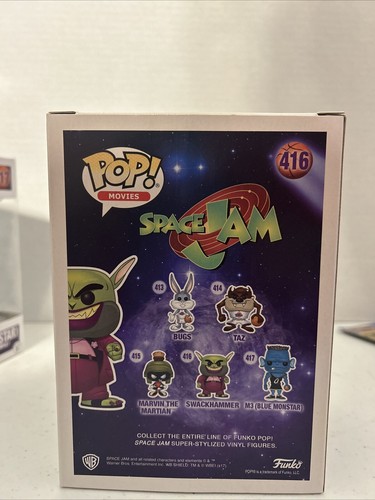 Funko Pop! Movies Space Jam Swackhammer 416 Vinyl Figure - Picture 3 of 6