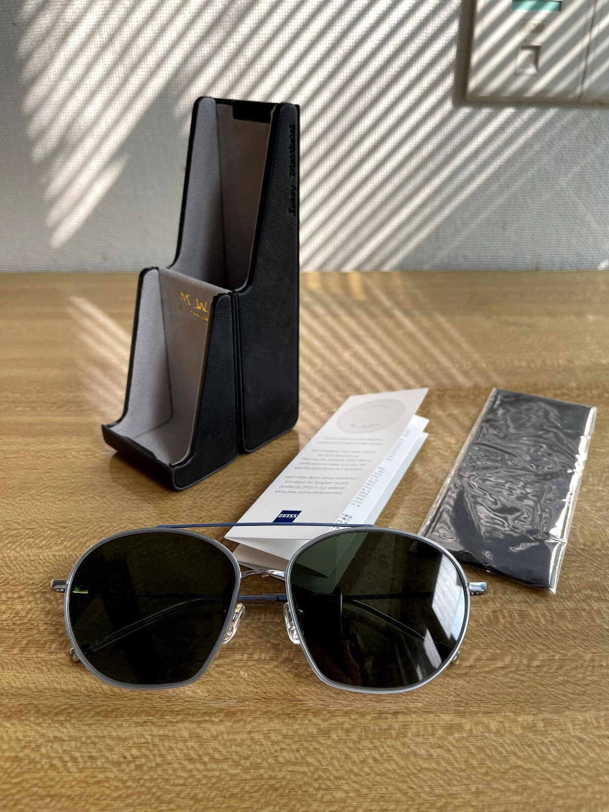 Sunglasses: Zeiss Lenses and Sueey MattheW β Titanium Eyeglass Frame MW295 C6