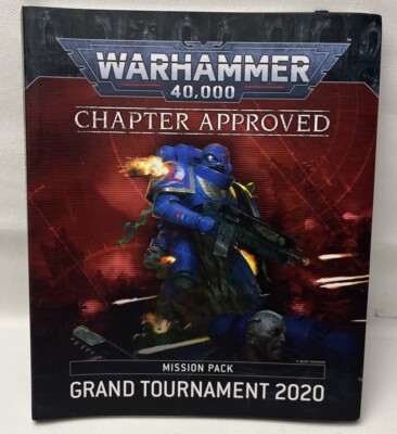 Grand Tournament 2020 Mission Pack Chapter Approved Warhammer 40K TABLETOP