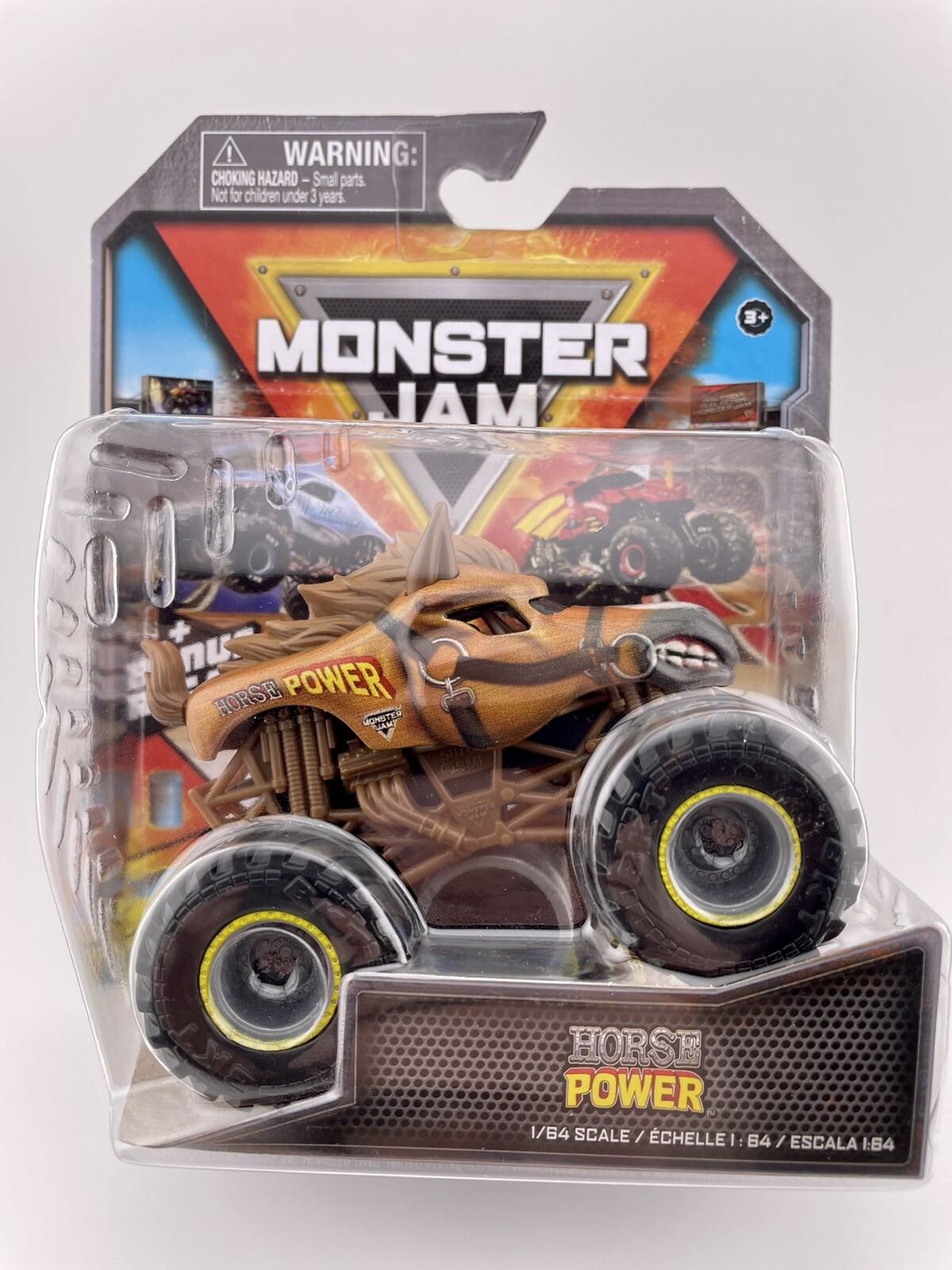 Monster Jam * Horse Power * Monster Truck! (Like Hot Wheels) Crazy Creatures!