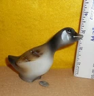 FENTON   ART  GLASS  GOOSE  DESIGN  DISPLAY