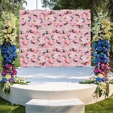 12pcs Wedding Venue Decorations Artificial Flower Wall Stage Background Decor
