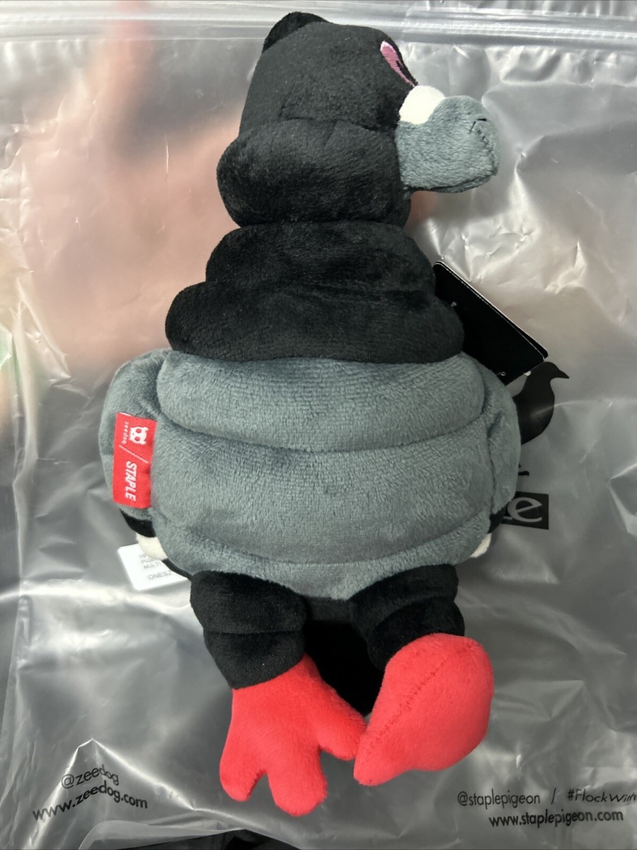 Nike SB Staple Pigeon Panda Plush ぬいぐるみ Nike SB Dunk Staple Panda Pigeon Plush Black White Toy