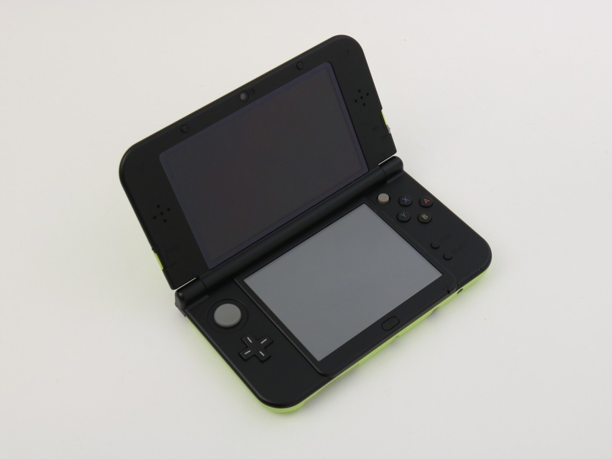 New Nintendo 3DS XL Console Lime green x Black Japanese ver
