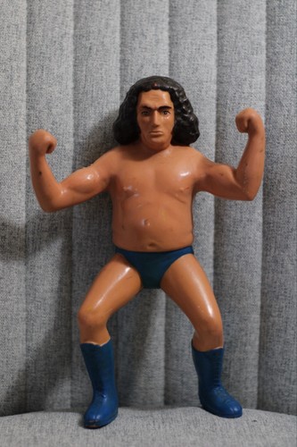 Vtg 1984 ANDRE THE GIANT Long Hair WWF LJN Titan S...
