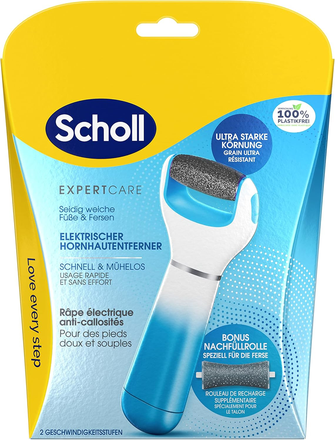 Scholl Expert Care, Rimozione Dei Calli per Piedi Morbidi Come La Seta, Rimozion