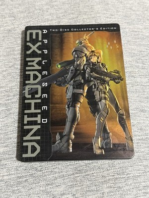 Appleseed: Ex Machina (Anime DVD, 2008, 2-Disc Set) Steelbook Special Edition