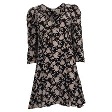 Loveshackfancy Juree Floral-Print Mini Dress In Silk Women Multicolor Size 8